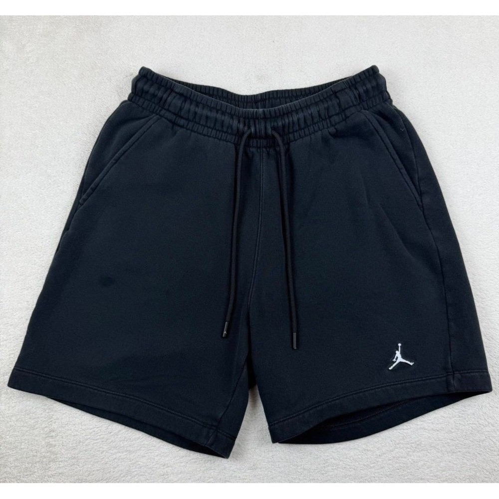 Jordan Essentials Fleece Shorts Mens Small Black Jumpman‎ DA9822-010 Athletic